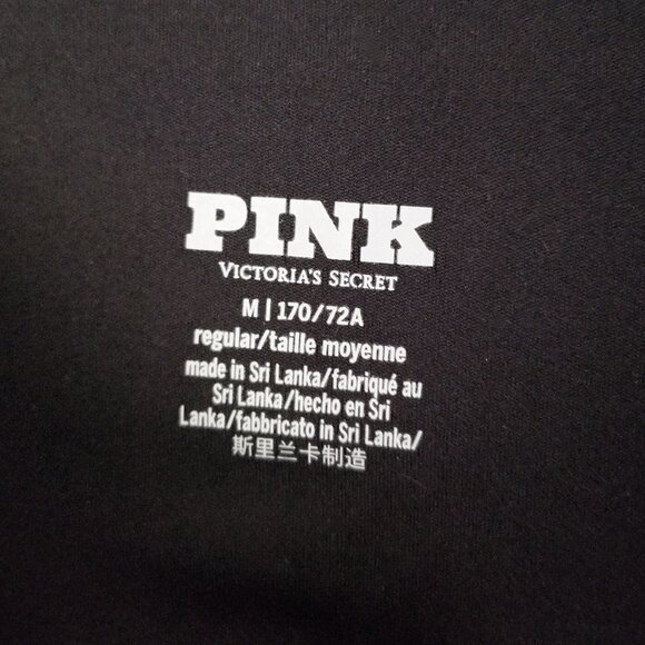 Victoria's Secret PINK Relay Flare Leggings Black Size M Buttery Soft High Waist - Picture 10 of 16